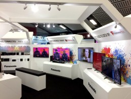 Panasonic exhibition stand by SHAPES