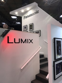 Panasonic Lumix exhibition stand by SHAPES