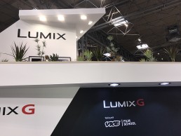 Panasonic Lumix exhibition stand by SHAPES