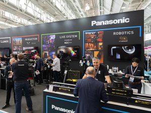 Panasonic exhibition stand by SHAPES