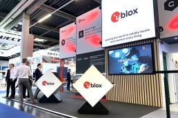 u-blox booth at Embedded World, Nuremburg, Germany